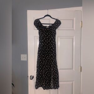 Black Floral H&M Dress